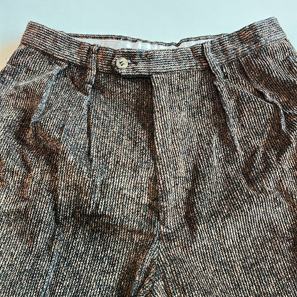 Liz Claiborne - vintage marled corderoy, 12, slacks - Picture 4 of 5